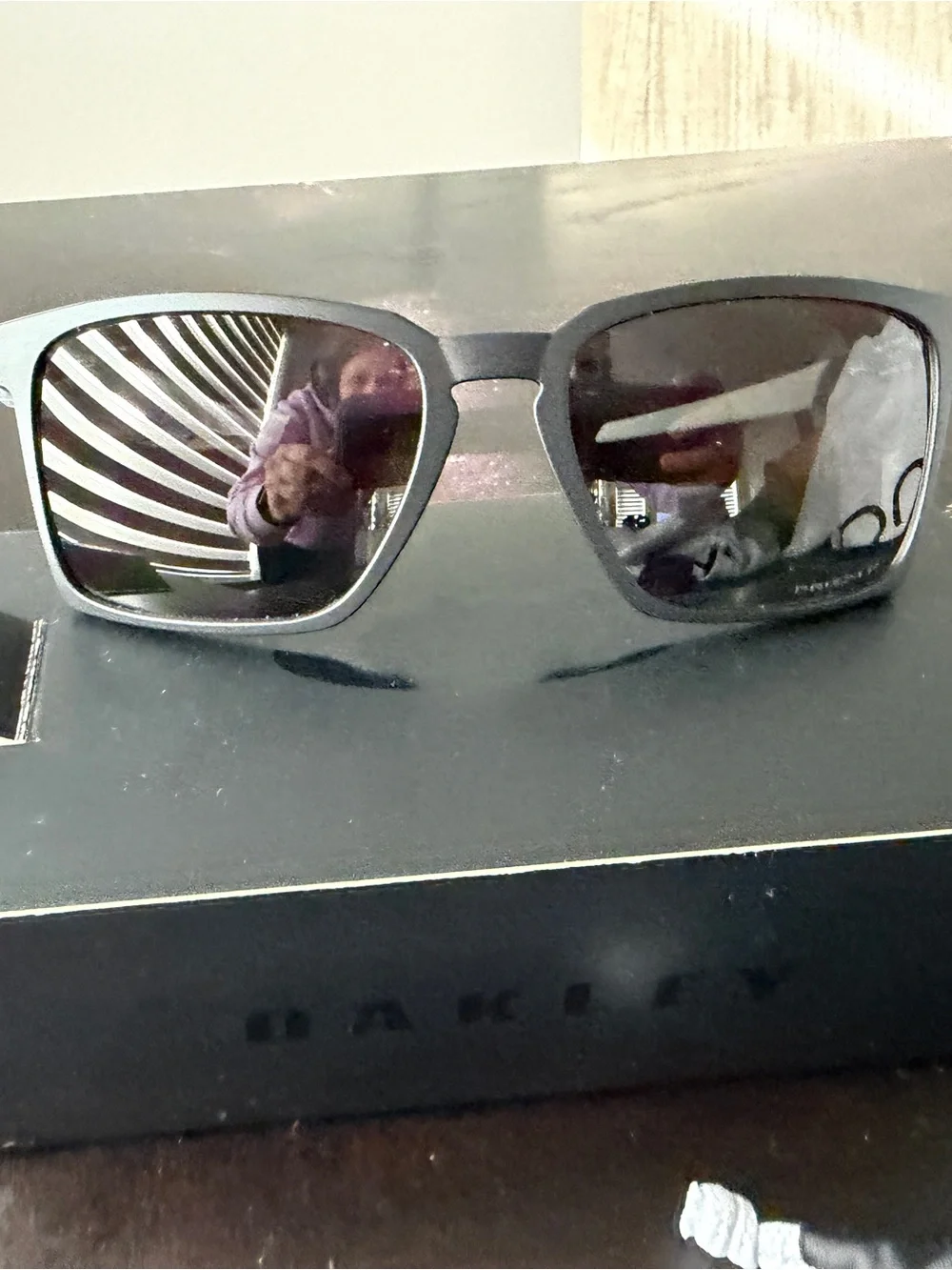 Oakley Exchange Sun PRIZM Polarized Sunglasses - Black Frame, Gray Lenses